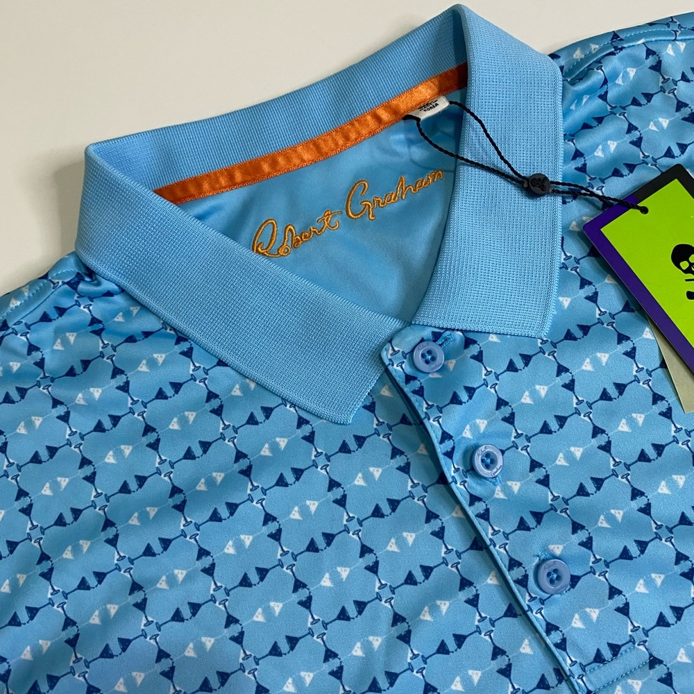 Robert Graham Polo Shirt New